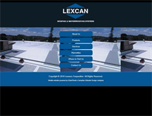 Tablet Screenshot of lexcan.com
